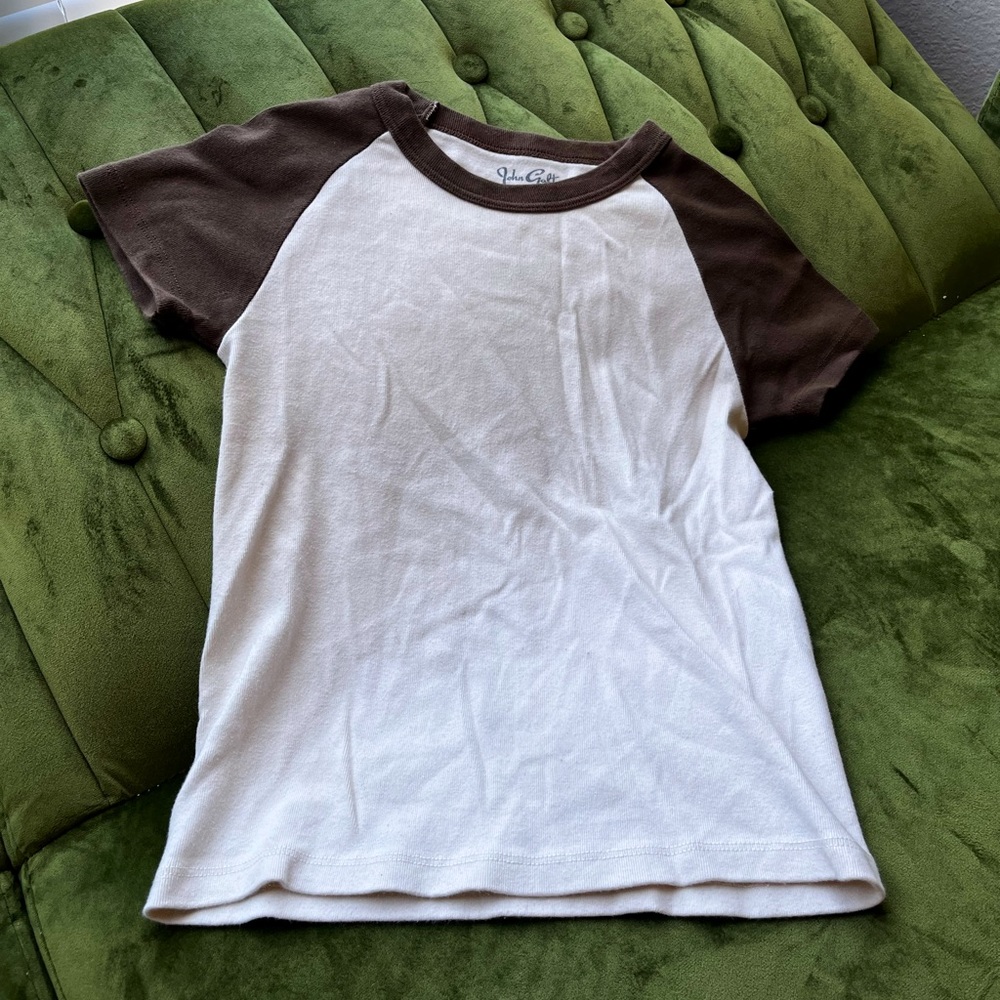 Brandy Melville full length baseball tee